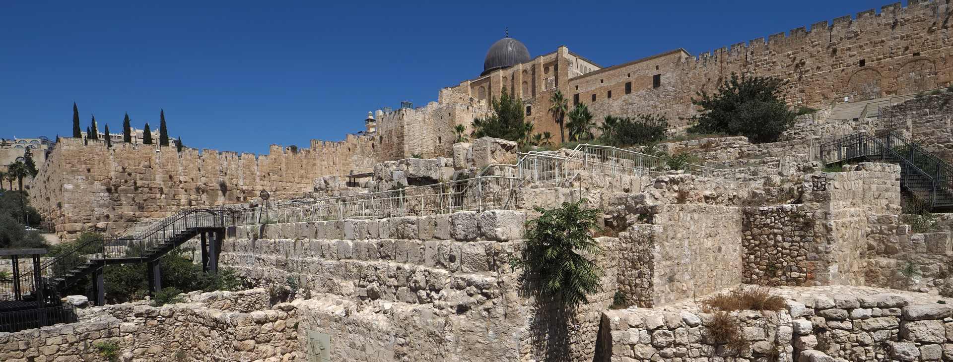 צילום של הגן הארכיאולוגי ירושלים - מרכז דוידסון